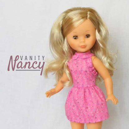 Patrón y tutorial de vestido Puzzle para Nancy