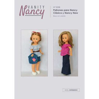 Tutorial y patrón para imprimir de blusa para Nancy