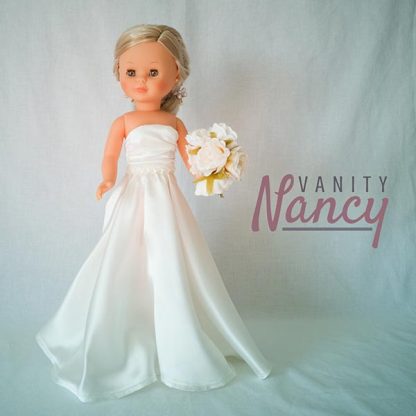 Patrón de vestido de novia para Nancy